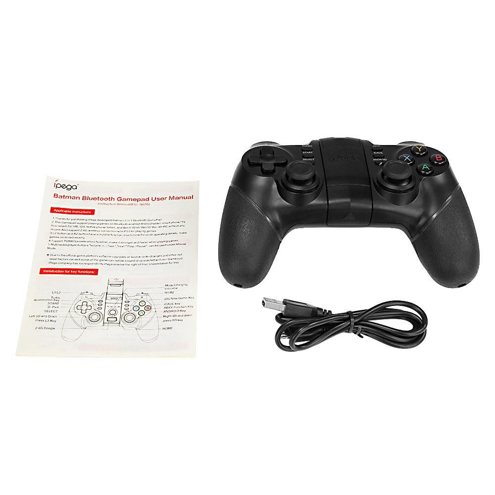 Universal Wireless Game Controller with Phone Clip