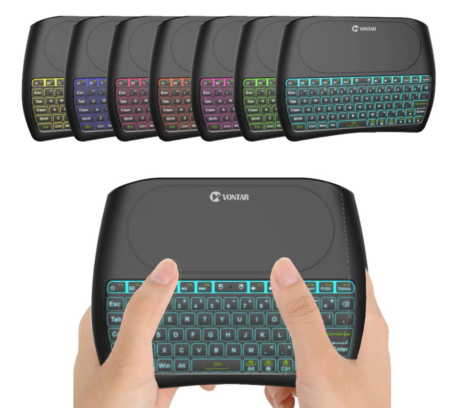 LED Design Wireless Keyboard